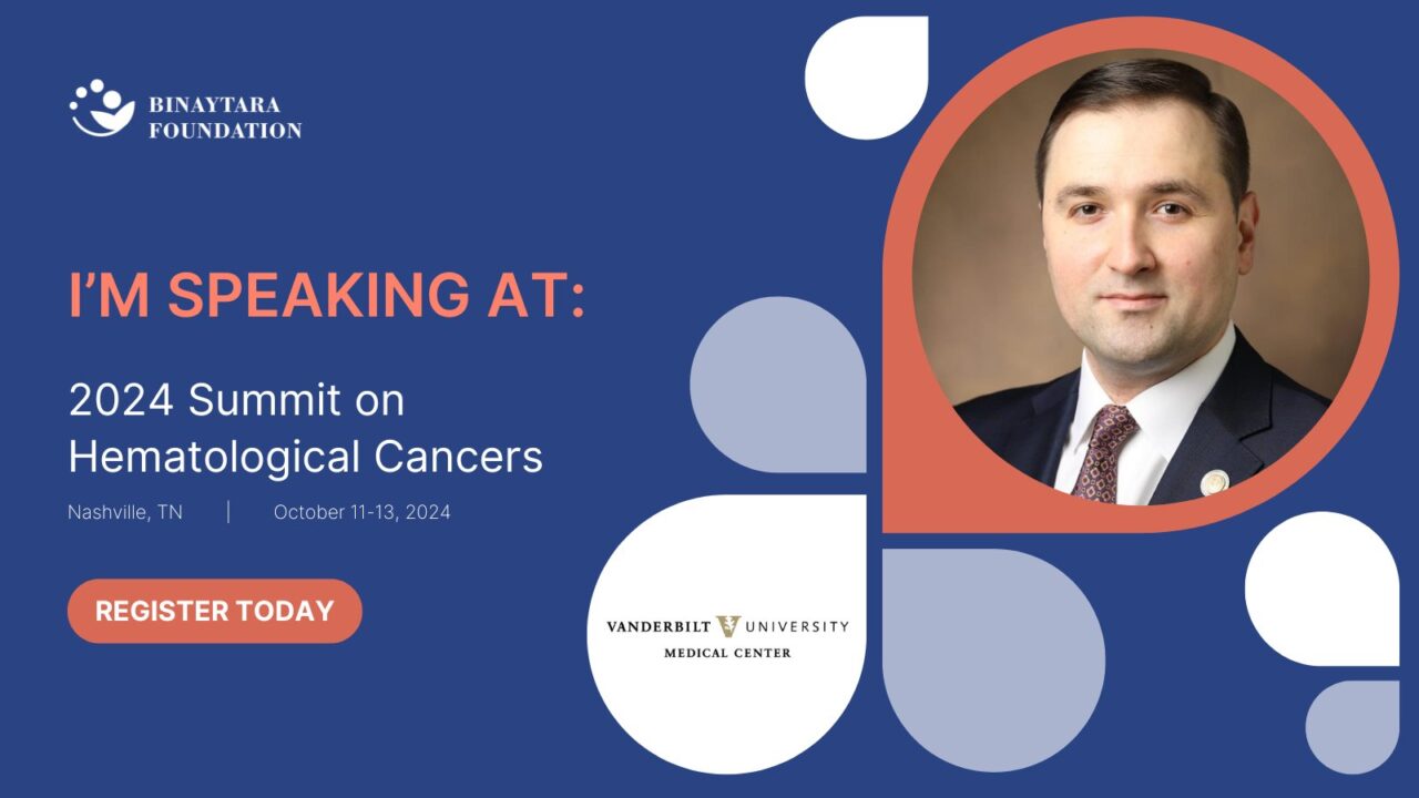 Muhamed Baljević: I’ll be chairing a session at the 2024 Summit on Hematological Cancers