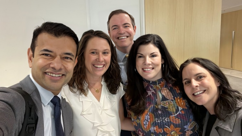 Sumanta K. Pal: You never know who you will bump into at ASCO HQ