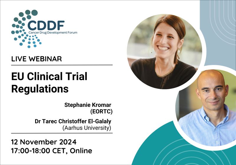 The CDDF live webinar on EU Clinical Trial Regulations is next week