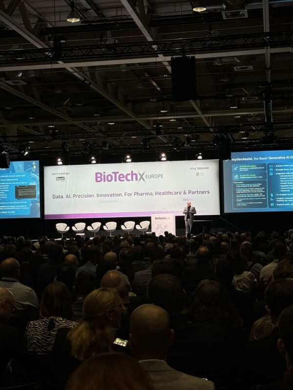 Vrouyr Bilemjian: Excellent talks by leading pharma and biotech companies at BioTechX Europe