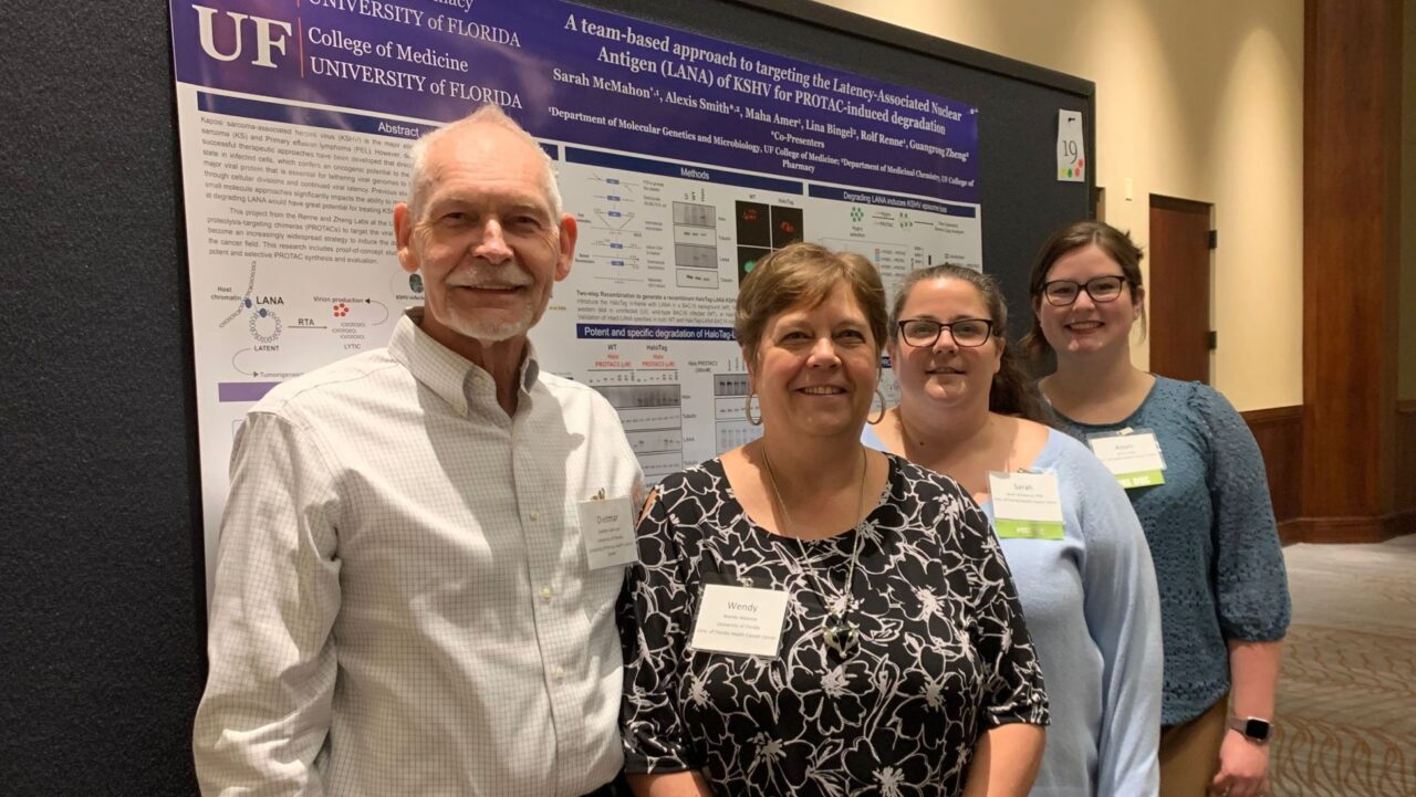 Presenting research at the CABTRAC retreat in Kansas City – UF Health Cancer Center