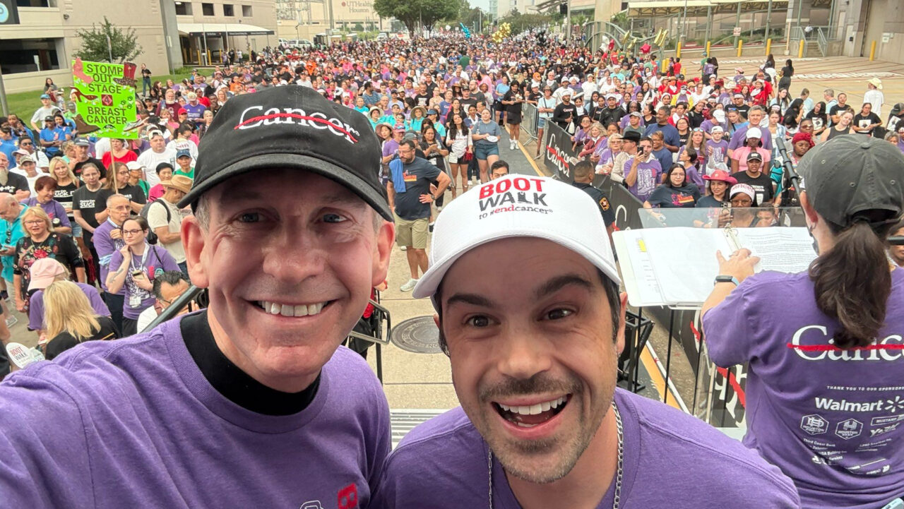 Peter Pisters: Incredible morning at MD Anderson Cancer Center’s Boot Walk to End Cancer