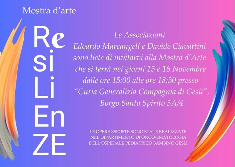 Angela Mastronuzzi: The final event of the "Quando la cura si fa arte"