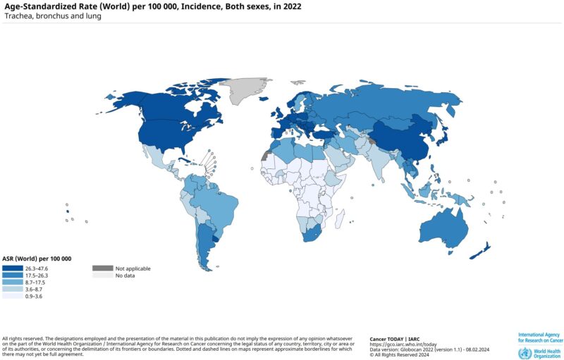 Lung Cancer Awareness Month – Impact of Lung Cancer - IARC