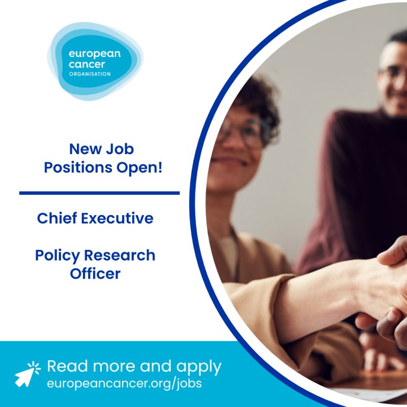 Join the European Cancer Organisation as a Policy Research Officer