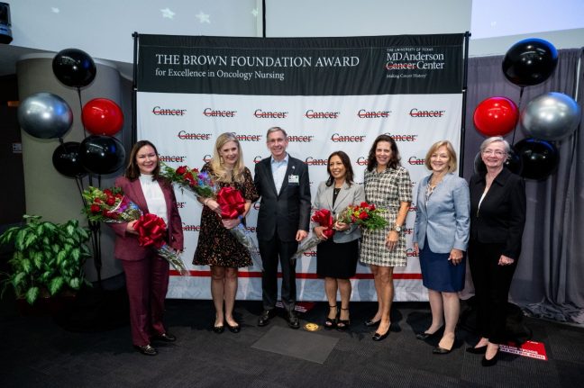 Brown Foundation Award for Excellence in Oncology Nursing honored Tiffany Richards