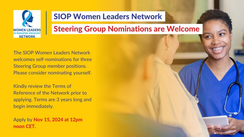 The SIOP Women Leaders Network is inviting nominations for 3 Steering Group positions