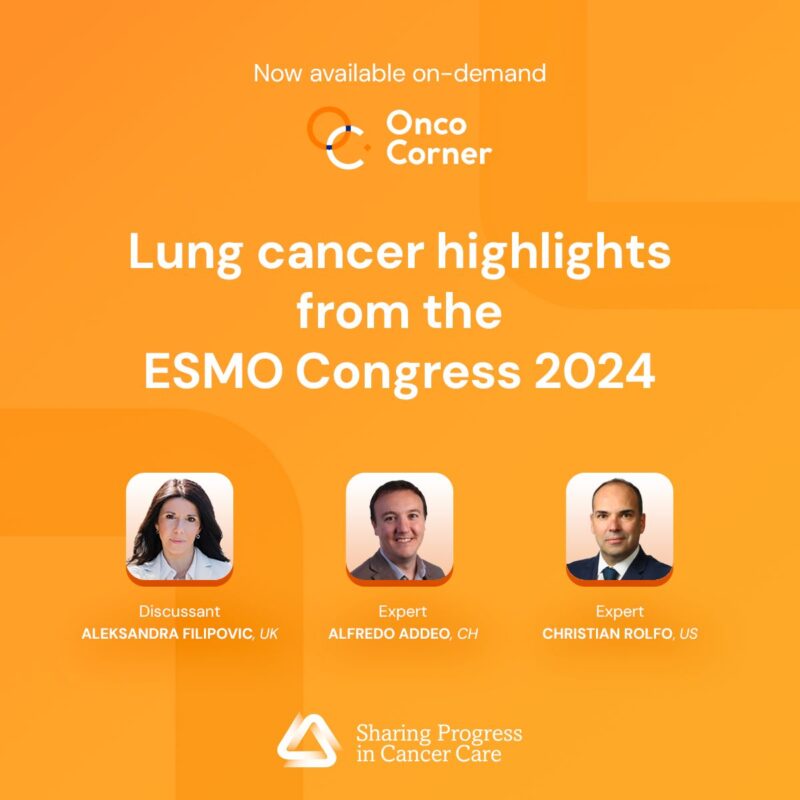 Webinar on Lung Cancer Highlights from ESMO 2024 - SPCC