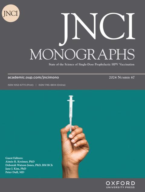 Partha Basu: The JNCI Monograph dedicated to a single dose of HPV vaccine is out