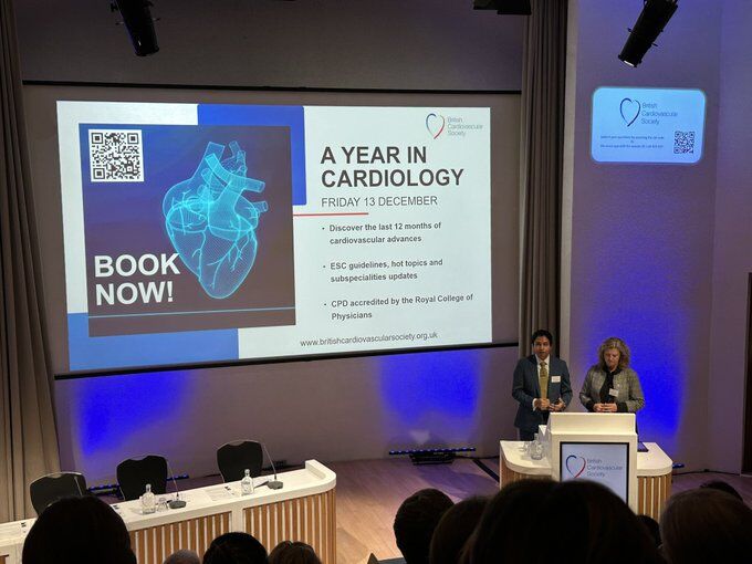 Arjun K Ghosh: Tremendous start to the British Cardiology Society on Cardio-Oncology Day!