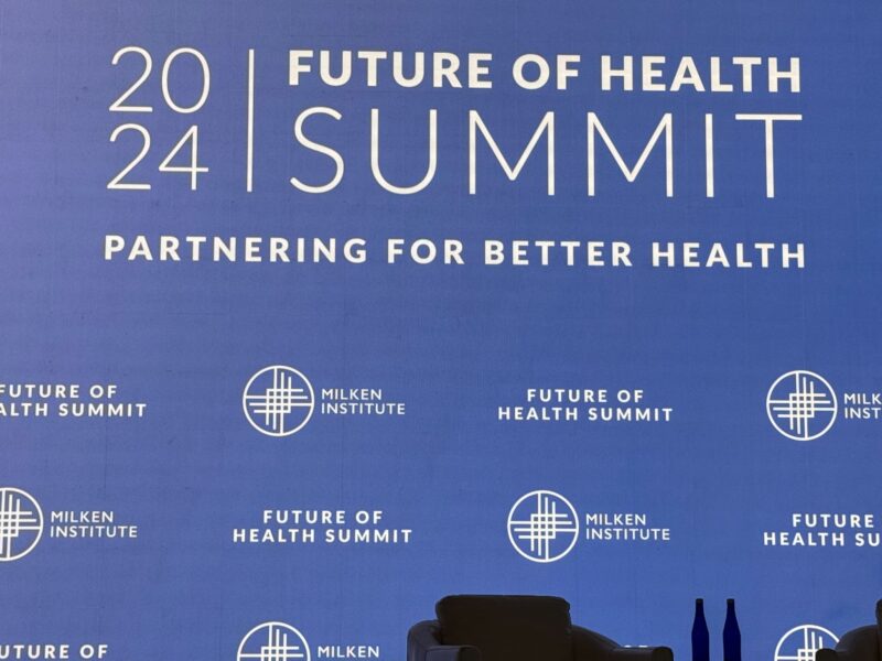 Karen Knudsen: Launch of the Milken Institute MI Health Summit