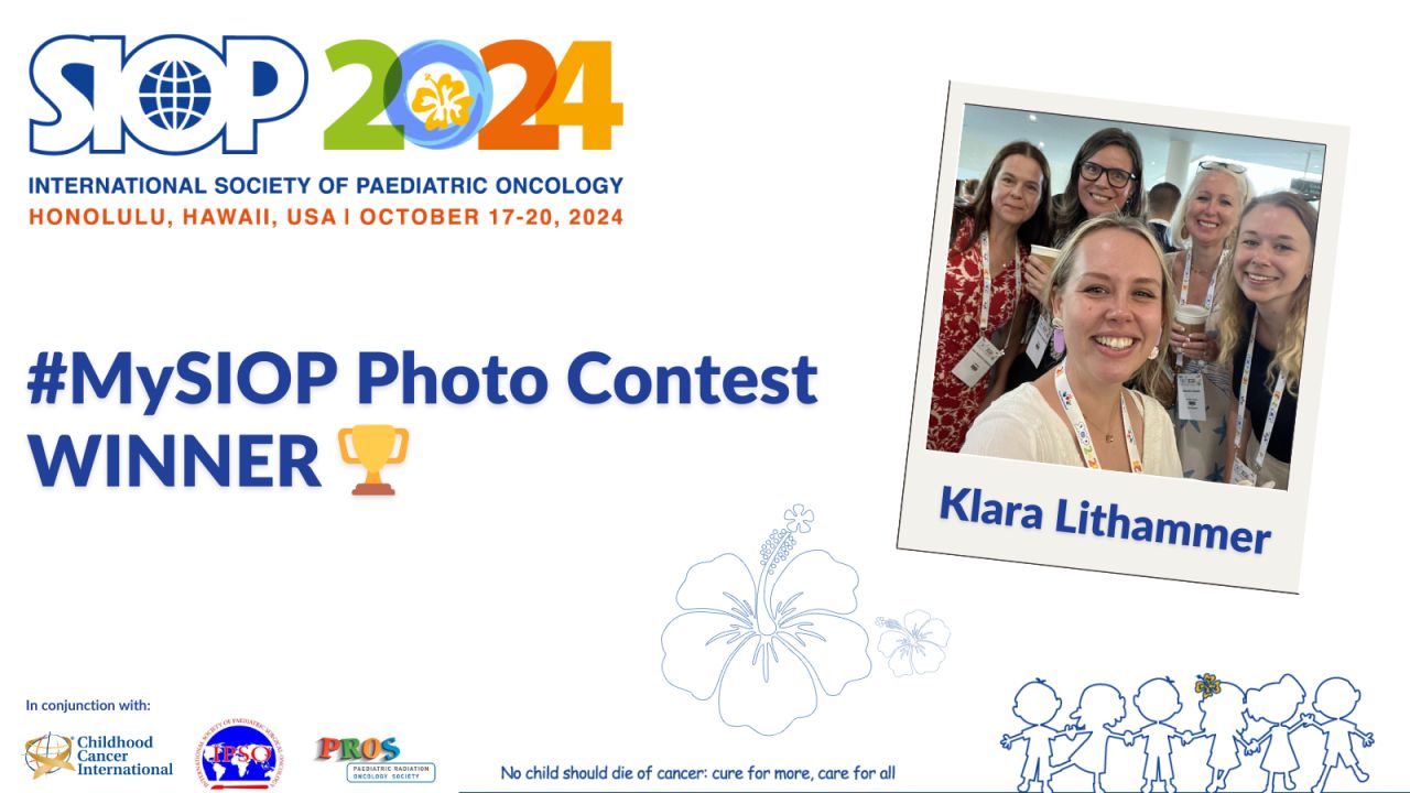 Revealing this year’s MySIOP Photo Contest winner – International Society of Paediatric Oncology