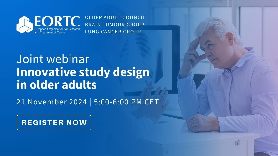 Only 1 week left until the EORTC webinar on innovative study designs for older adults