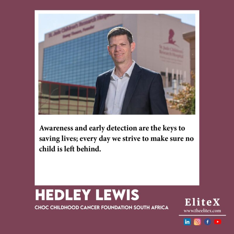 Leading with Heart: Hedley Lewis’ Mission to Fight Childhood Cancer