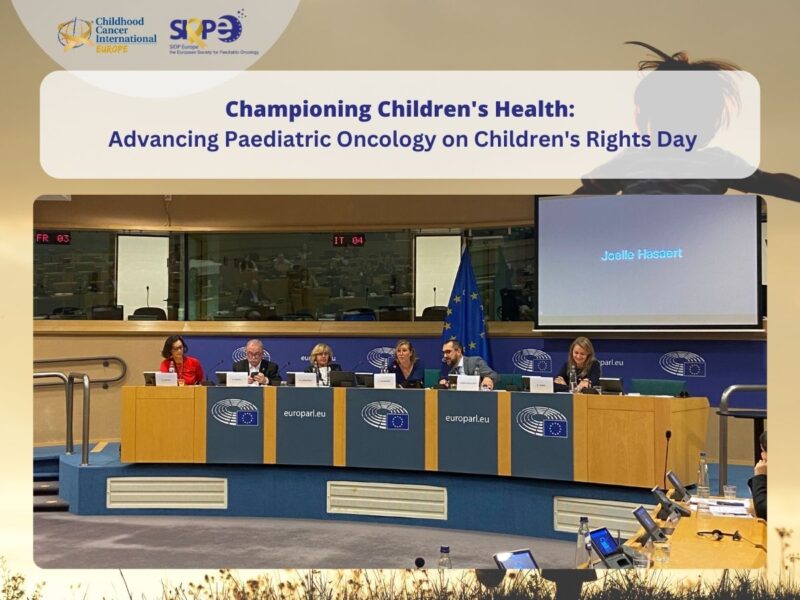 Pushing for a Europe where no child is left behind in the fight against Cancer - SIOPE