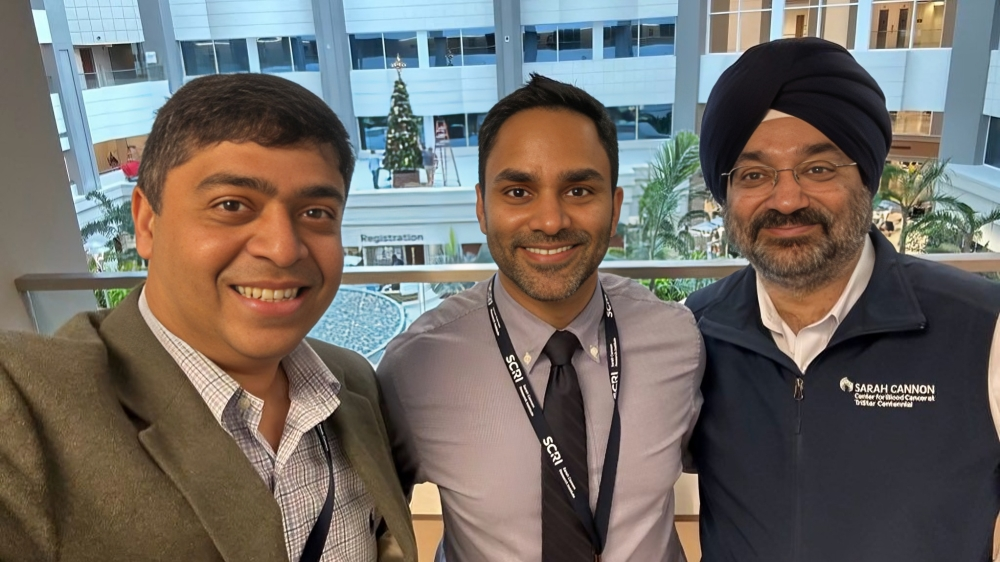 Vivek Subbiah: Delighted to welcome Krish Patel as our new lymphoma leader SCRI