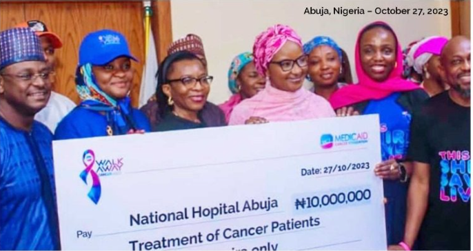 Zainab Shinkafi-Bagudu: Walkaway Cancer - 10 Years of Advocacy and Impact