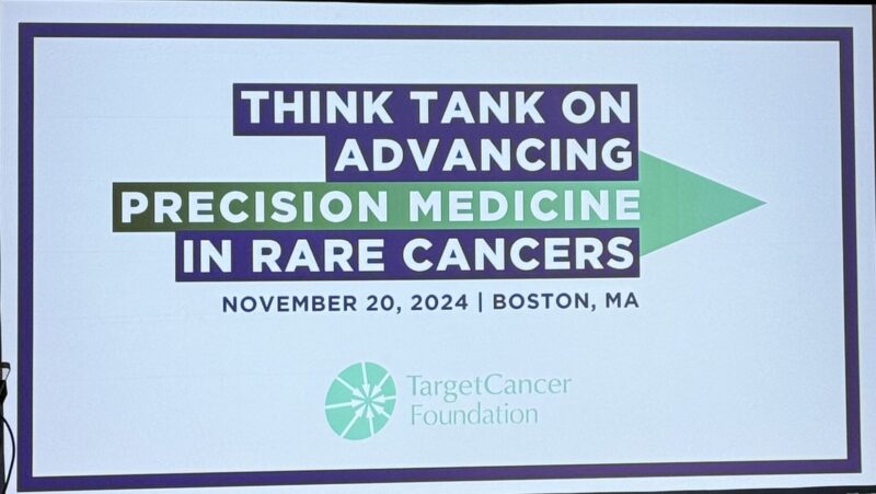 Wafik El-Deiry: An outstanding day at Target Cancer Foundation's Think Tank focused on rare cancers and precision medicine