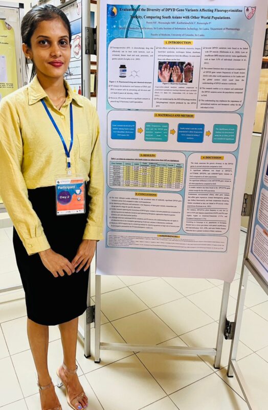 Nirmalee Perera: DPYD gene variant patterns in Fluoropyrimidine-based Chemotherapy Toxicity