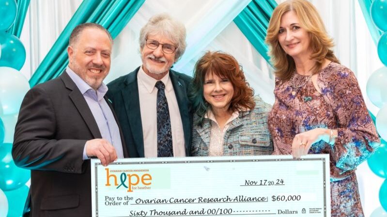 Audra Moran: Frieda Weeks and team have donated almost $800,000 to Ovarian Cancer Research Alliance