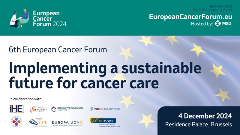 Nadia Valentina Pellanda Jandl: One week to go until the sixth edition of the European Cancer Forum