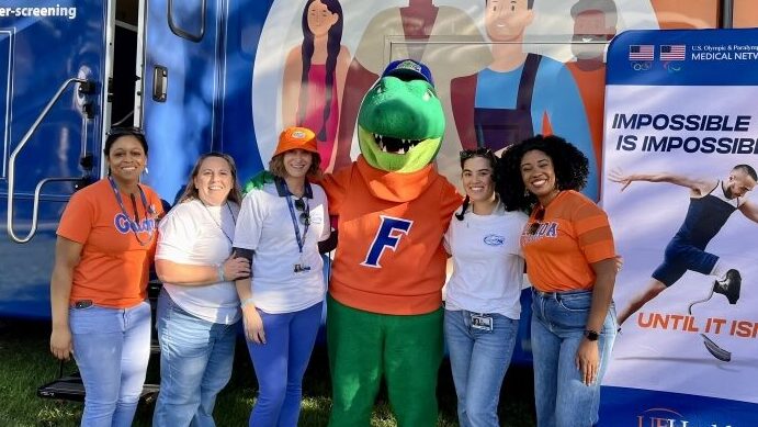 Over 60 Men Screened at Gator Fanfest Through New Mobile Cancer Screening Connector – UF Health Cancer Center