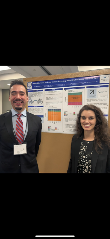 Emily June Zolfaghari: Learned so much about lung cancer screening initiatives at Rescue Lung Society