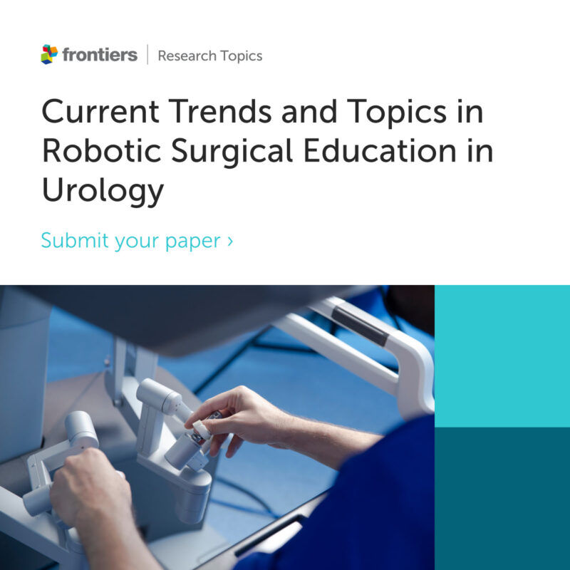 Sabine D. Brookman-May: Happy to share a new Research Topic of Frontiers - Surgery