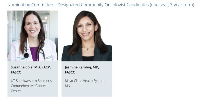 Jasmine Kamboj: Honored to be on the ballot for the Designated Community Oncology seat