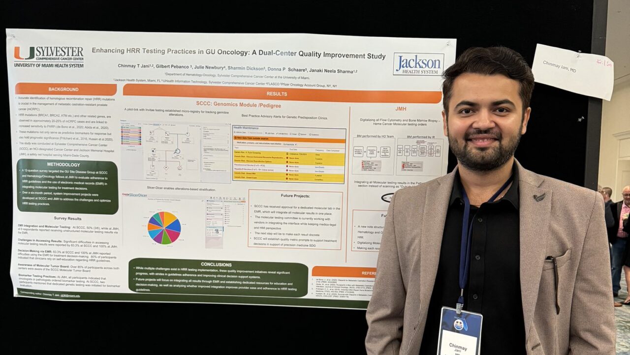 Chinmay Jani: Presenting collaborative project on HRR testing