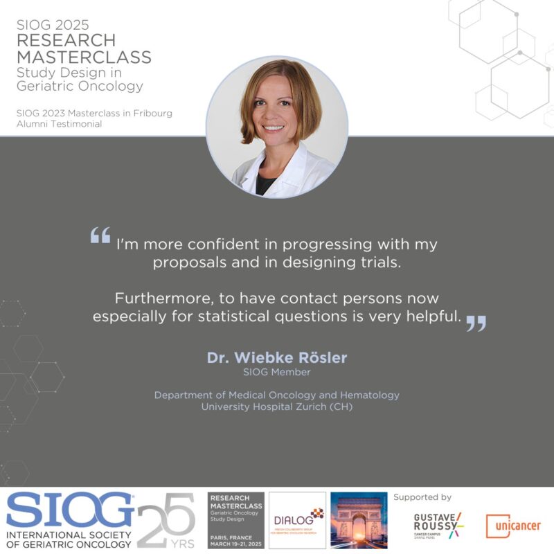 SIOG Research Masterclass 2025 – Paris Edition