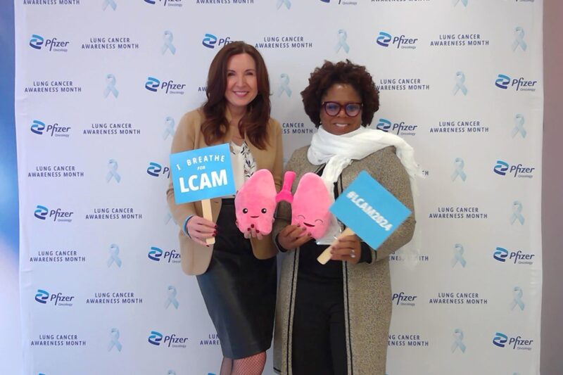 Lauren Meehan Machos: Lung Cancer Awareness and Prostate Cancer Awareness Month going strong here at NYHQ