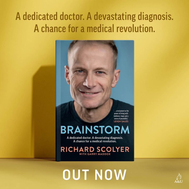 Richard Scolyer: Excited to be discussing my brain cancer journey and my memoir with Jamila Rizvi at the Sydney Opera House