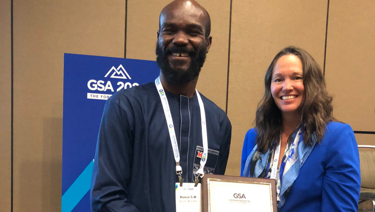 Runcie Chidebe: Excited to receive the 2024 James McKenny Award from AGHE