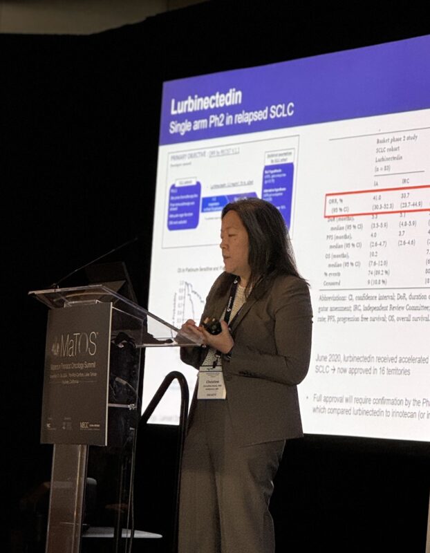 Stephen V Liu: Current treatment for SCLC discussed by Dr. Christine Hann at MaTOS24