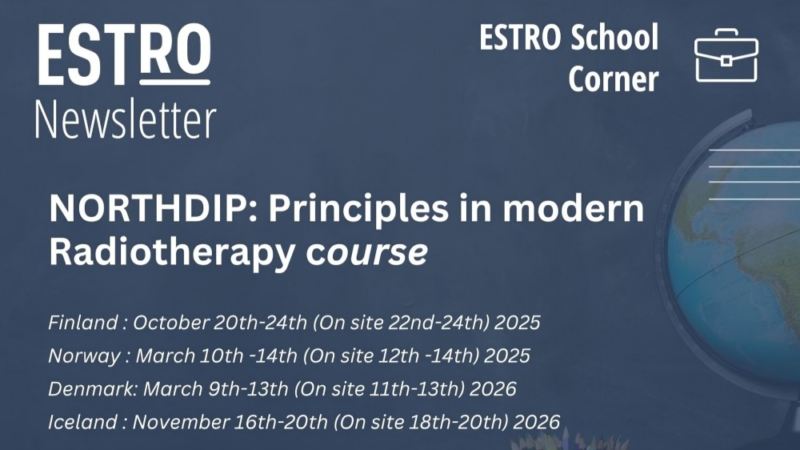 Enhance Your Radiotherapy Skills with NORTHDIP – ESTRO