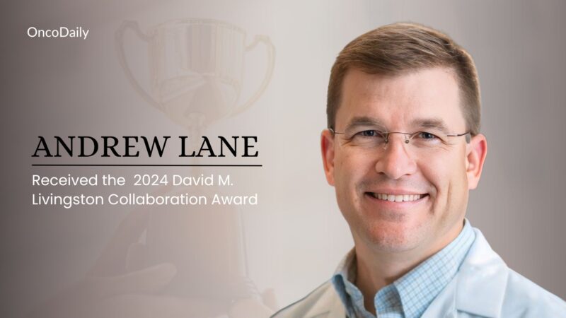 Andrew Lane received the 2024 David M. Livingston Collaboration Award