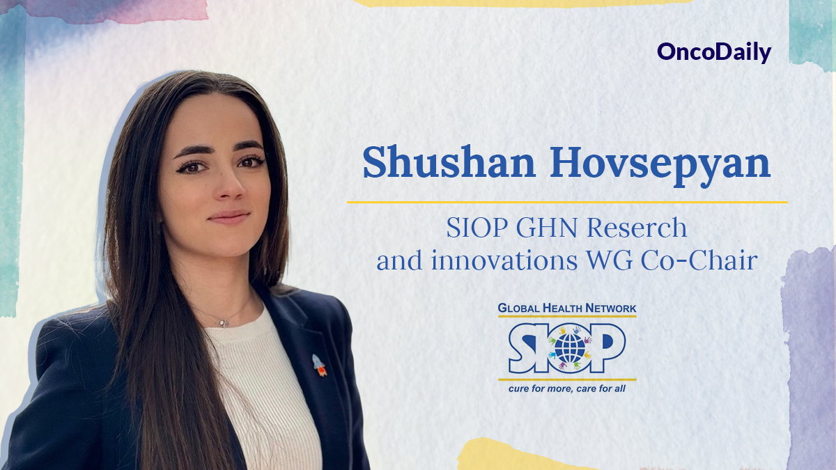 Shushan Hovsepyan is the new Co-Chair of the SIOP GHN WG