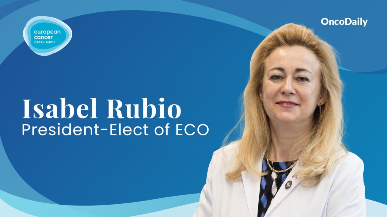 Isabel Rubio has been elected as the President of the European Cancer Organisation for 2026-2027