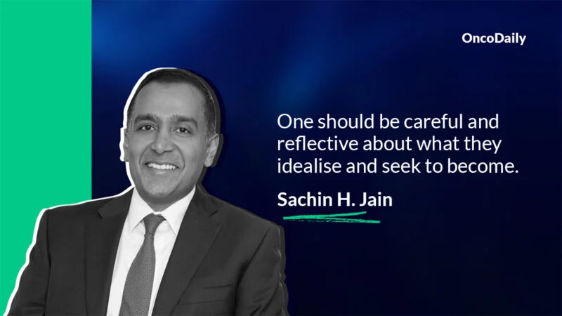 Sachin H. Jain: One should be careful and reflective about what they idealise and seek to become