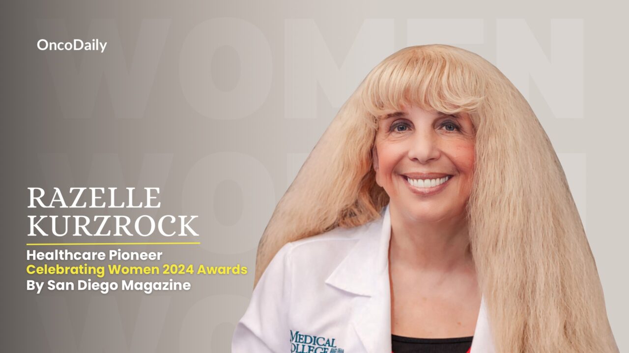 Razelle Kurzrock Recognized as HealthCare Pioneer in San Diego Magazine’s Celebrating Women 2024 Awards