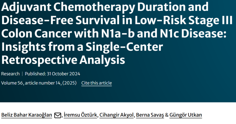 Adjuvant chemotherapy