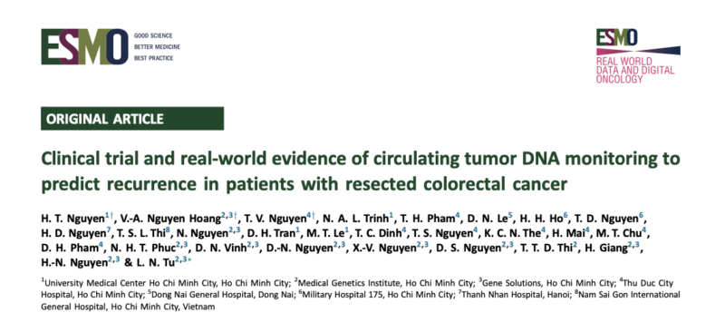 ctDNA shines a light on MRD in colorectal cancer - Oncology Advance