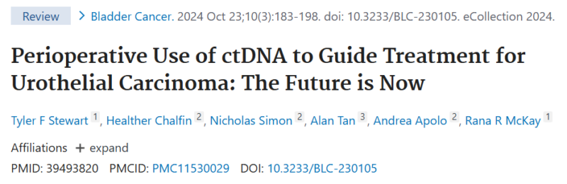 Rana McKay: The perioperative use of ctDNA in localized prostate cancer