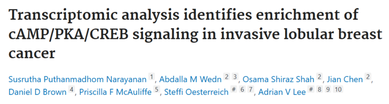 The most recent Breast Cancer Research Digest by Dana-Farber Cancer Institute