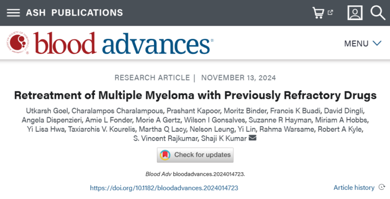 Myeloma Paper of the Day, November 15th, suggested by Robert Orlowski