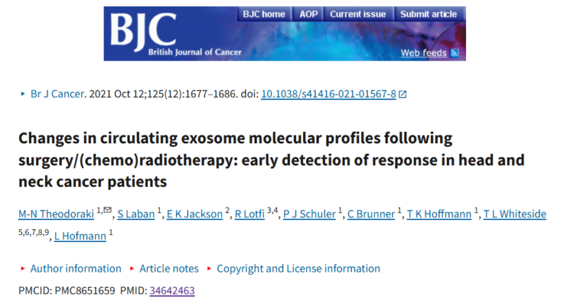 Marie-Nicole Theodoraki: Early detection of response in head and neck cancer patients