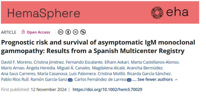 Myeloma Paper of the Day, November 17th, suggested by Robert Orlowski