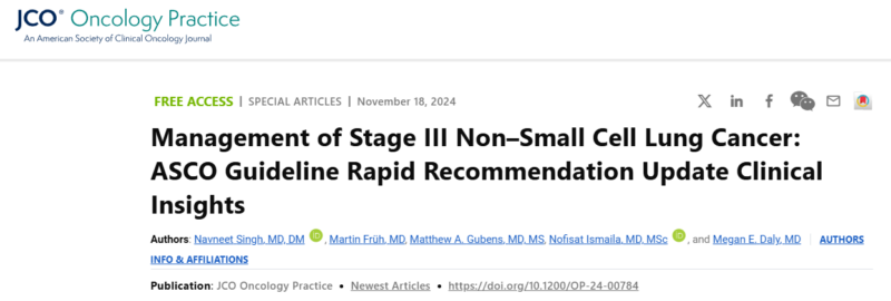 Navneet Singh: Molecular testing in all stages of NSCLC