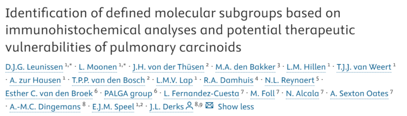 Pulmonary Carcinoids 